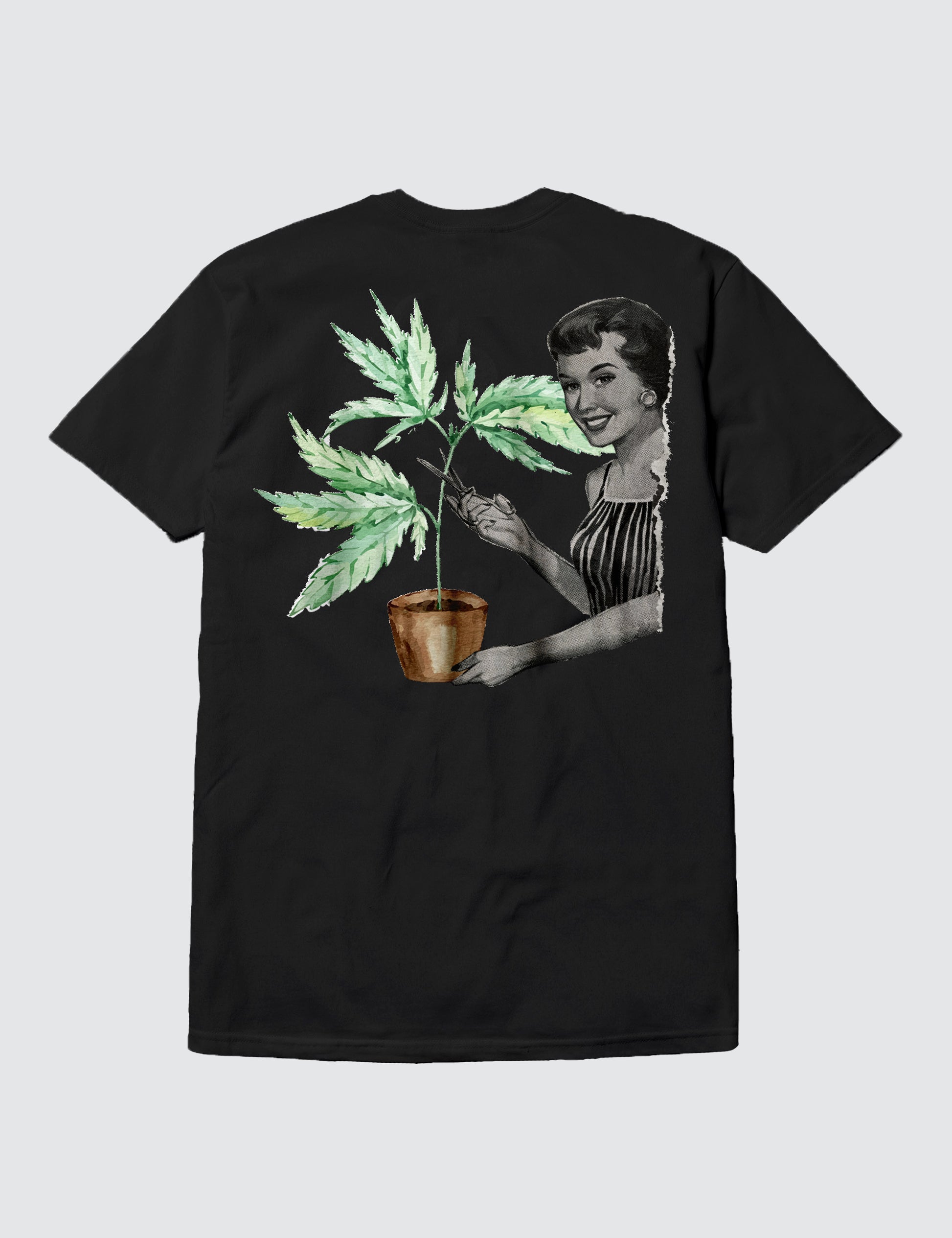Botanical T-shirt (Black)